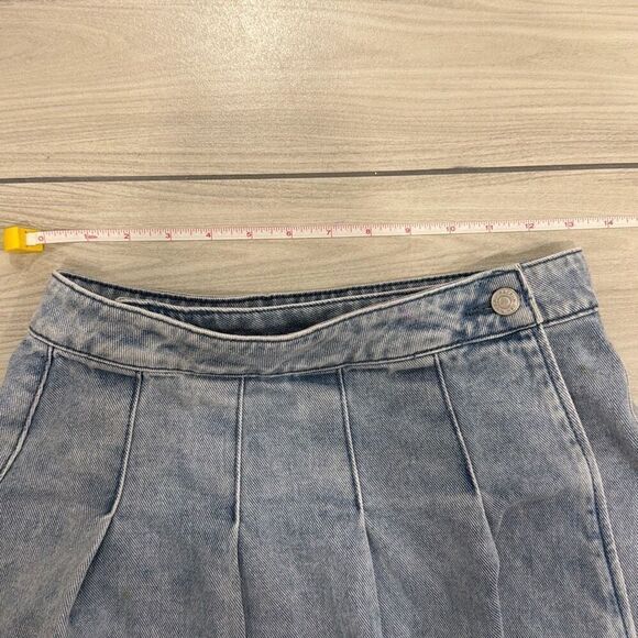 Pacsun is wrap denim skirt size 24 - Picture 3 of 5